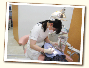 衛生士説明イメージ